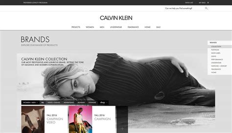 calvin klein web site